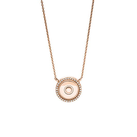 The fishtail gold secret pendant