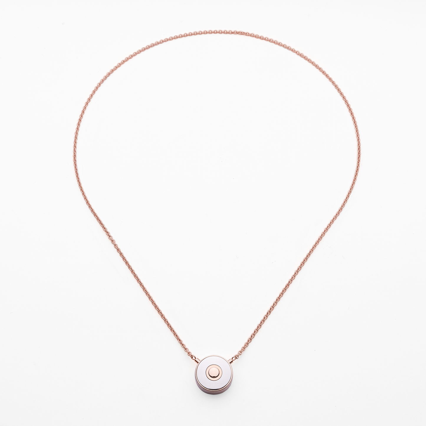 The secret pendant Icon rosegold finish