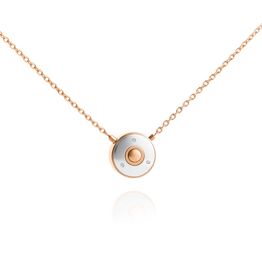 Der geheime Anhänger Diamanten Roségold 3.0.
