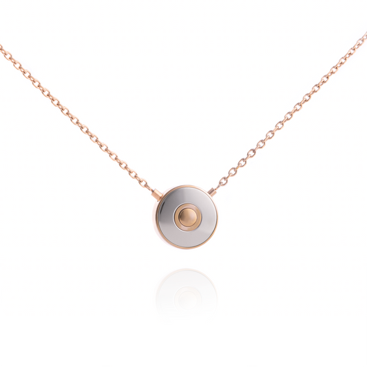 The secret pendant Icon rosegold finish