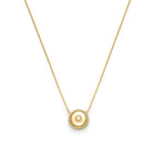 The fishtail gold secret pendant