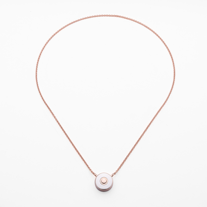 The secret pendant Icon rosegold finish