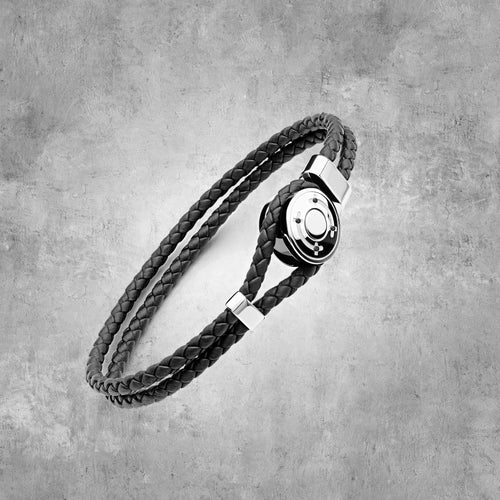 The secret men bracelet 3.0. with black diamonds