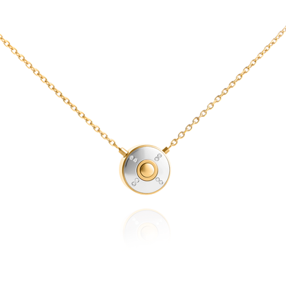 The secret pendant Diamonds gold 8.0.