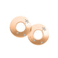 The secret circle 18K gold earrings zodiac